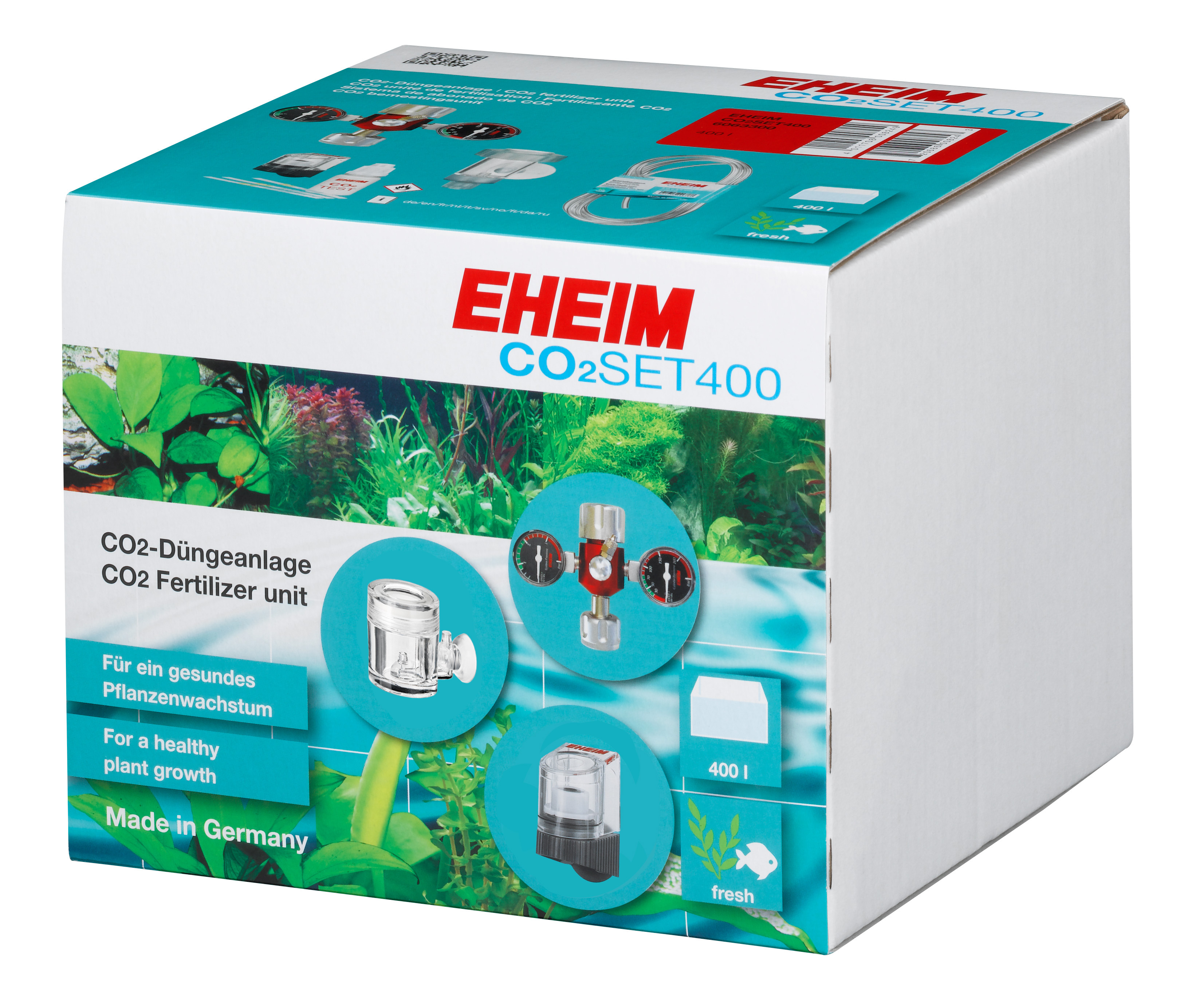 EHEIM CO2Set400 senza bottiglia