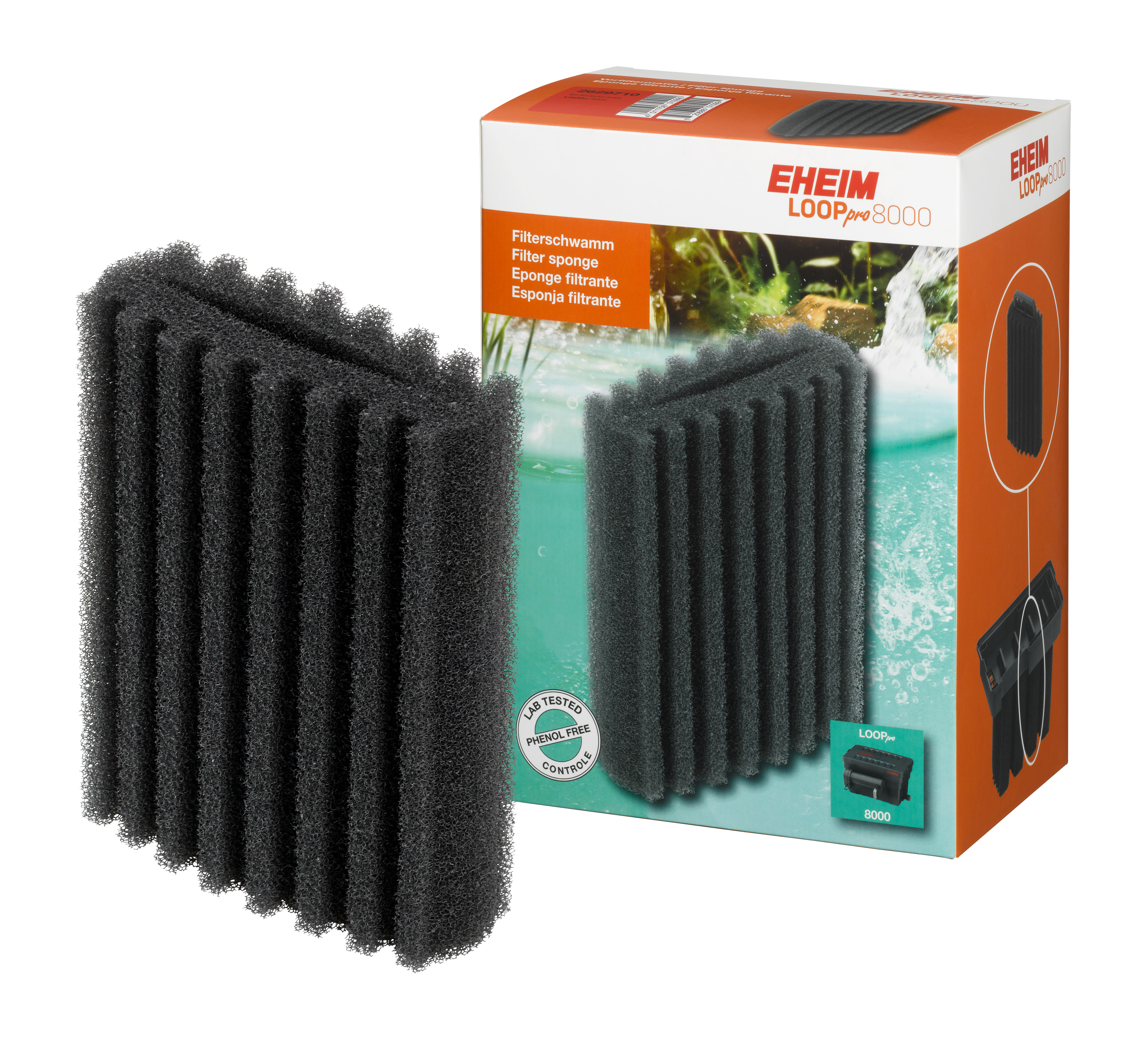 EHEIM éponge filtrante (2 pcs.) p. LOOPpro8000/12000/26000/38000