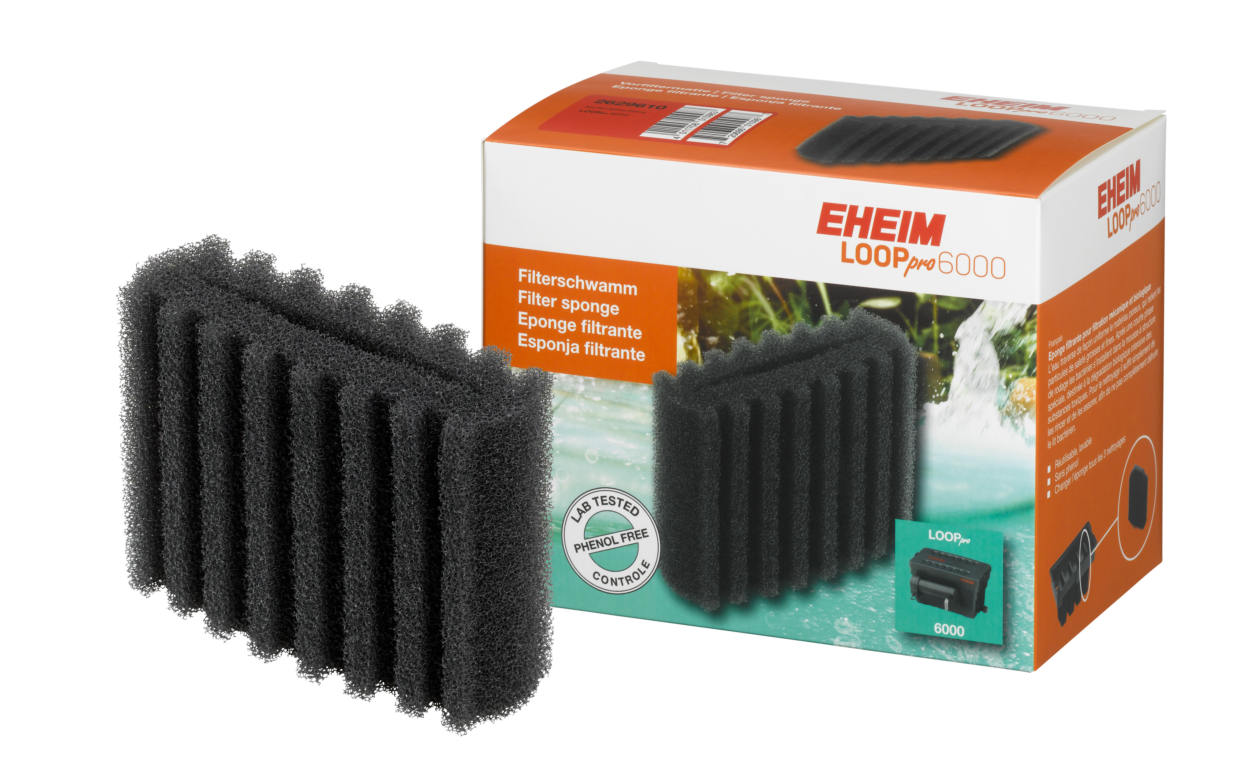 EHEIM éponge filtrante (2 pcs.) p. LOOPpro6000/18000